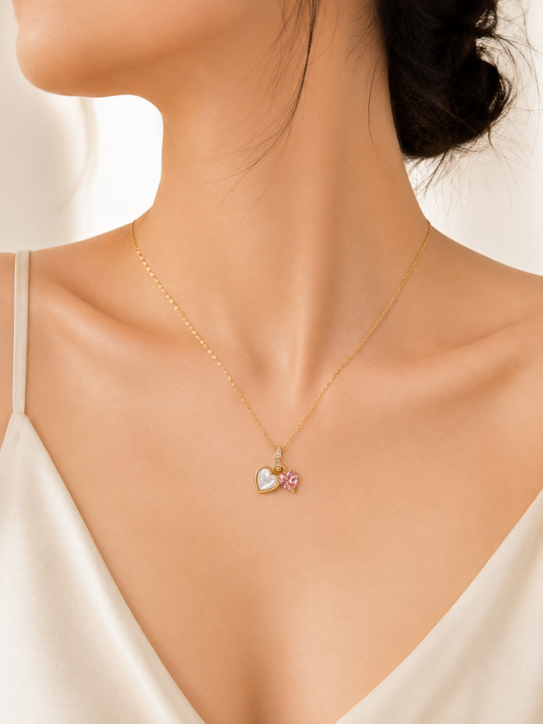 Heart Pendant Set