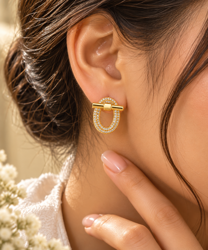 Entwined Orbit Earrings