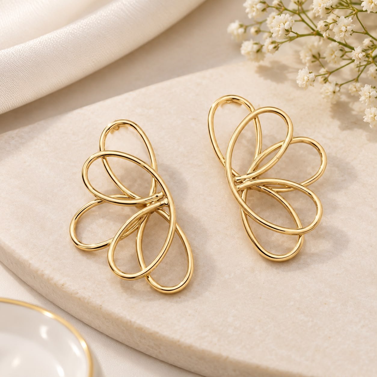 Wings Fancy Earrings - Image 3